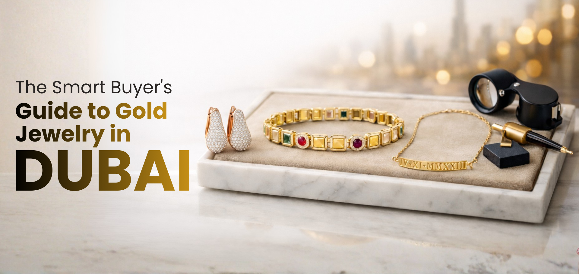 18K Gold vs. 22K vs. 24K: The Smart Buyer's Guide to Gold Jewelry in Dubai